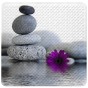 Bath Mat Energy Stones 53 x 53 cm