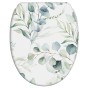 Soft Close Toilet Seat with Quick Release Eucalyptus