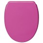 Soft Close Toilet Seat with Quick Release Glittering Pink