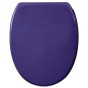 Soft Close Toilet Seat with Quick Release Glittering Purple