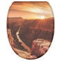 Soft Close Toilet Seat with Quick Release Grand Canyon