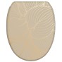 Soft Close Toilet Seat with Quick Release Hosta