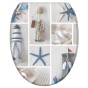 Soft Close Toilet Seat with Quick Release Sea Breeze