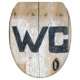 Soft Close Toilet Seat with Quick Release Old Style