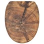 Soft Close Toilet Seat with Quick Release Old Tree