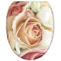 Soft Close Toilet Seat with Quick Release Pink Rose