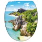 Soft Close Toilet Seat with Quick Release Seychellen