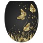 Soft Close Toilet Seat with Quick Release Silhouette