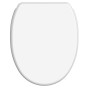 Soft Close Toilet Seat with Quick Release White