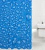 Shower Curtain Water Pearls 180 x 200 cm