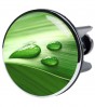 XXL Wash Basin Plug Green Leaf