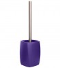 Toilet Brush and Holder Wave Purple