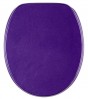 Soft Close Toilet Seat Glittering Purple