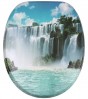 Soft Close Toilet Seat Waterfall