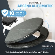 Soft Close Toilet Seat Granite