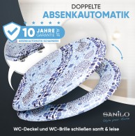 WC-Sitz mit Absenkautomatik Mosaic World