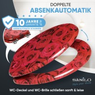 WC-Sitz mit Absenkautomatik Rosen