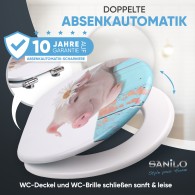 Soft Close Toilet Seat Pig