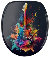 Soft Close Toilet Seat Guitar