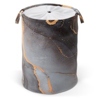 Laundry Basket Marble Abstract
