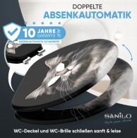 WC-Sitz mit Absenkautomatik Cool Cat