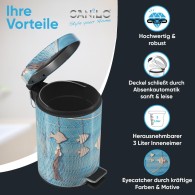 Bathroom Bin Seafaring 3 Litres