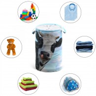 Laundry Basket Cow