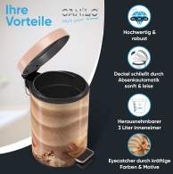 Bathroom Bin Sanibel 3 Litres