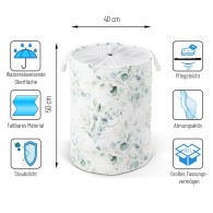 Laundry Basket Eucalyptus