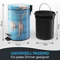 Bathroom Bin Seafaring 3 Litres