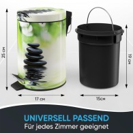 Bathroom Bin Harmony 3 Litres