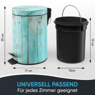 Bathroom Bin Lumber 3 Litres