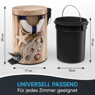 Bathroom Bin Maritime 3 Litres