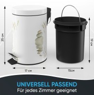Bathroom Bin Balance 3 Litres