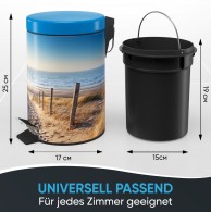 Bathroom Bin Dune 3 Litres
