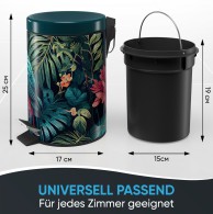 Bathroom Bin Exotic 3 Litres