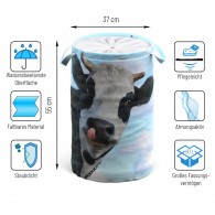 Laundry Basket Cow