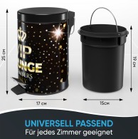 Bathroom Bin VIP Lounge 3 Litres