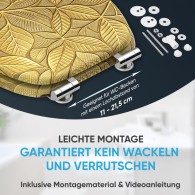 Soft Close Toilet Seat Bractea