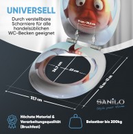 WC-Sitz mit Absenkautomatik Seefahrt