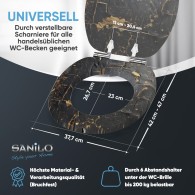 Soft Close Toilet Seat Shield
