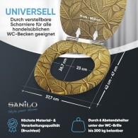 Soft Close Toilet Seat Bractea