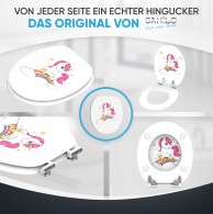 WC-Sitz mit Absenkautomatik Einhorn