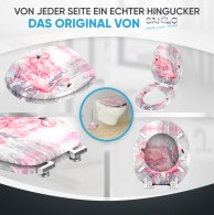 WC-Sitz mit Absenkautomatik Flamingo