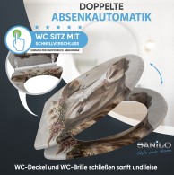 Soft Close Toilet Seat with Quick Release Berta