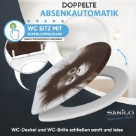 Soft Close Toilet Seat with Quick Release Alfred