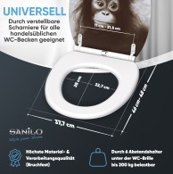 Soft Close Toilet Seat with Quick Release Alfred