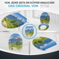 Soft Close Toilet Seat with Quick Release Alps