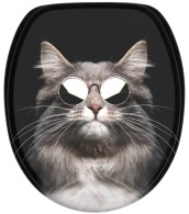 3 Piece Bathroom Set Cool Cat
