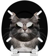 3 Piece Bathroom Set Cool Cat